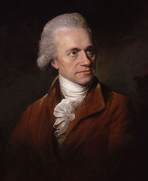 William Herschel - widoczny fotograficznie nieprawidłowy światłocień