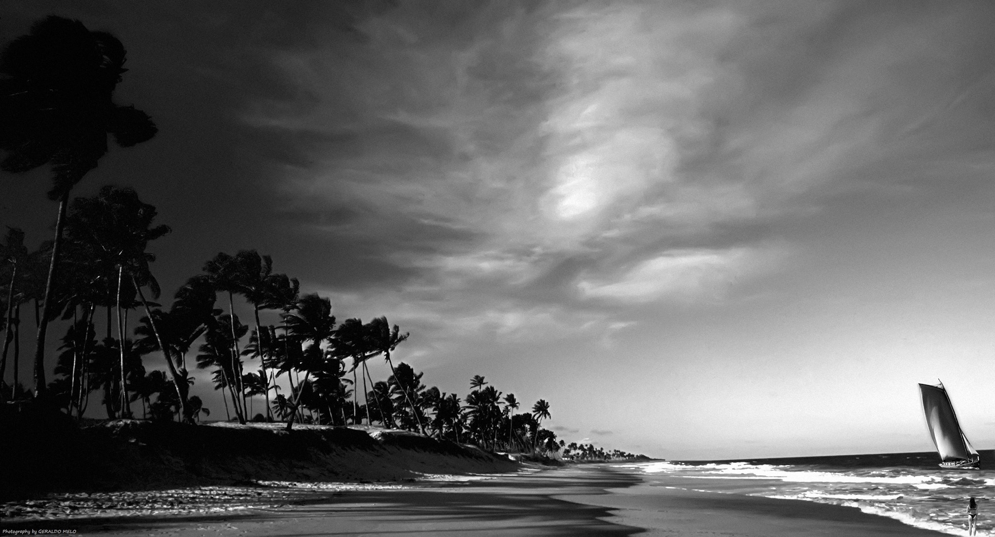 Jedna z wystawianych prac, fot. Geraldo Melo Reprodukcja jednej z wystawianych prac, fot. Geraldo Melo