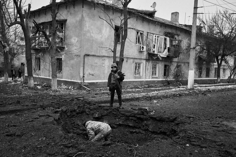 Fotografia reportażowa z wojny w Ukrainie - fot. Piotr Sobik